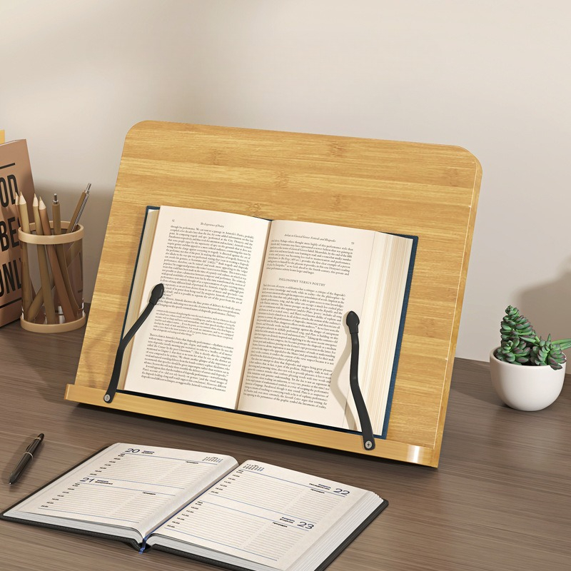 Laptop Accessories For Office - 나무 독서대, 다기능 노트북 거치대, 8단계