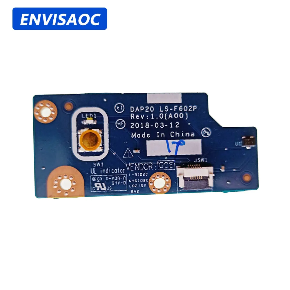 Laptop Accessories Dell - Dell Precision 노트북 전원 버튼 보드,