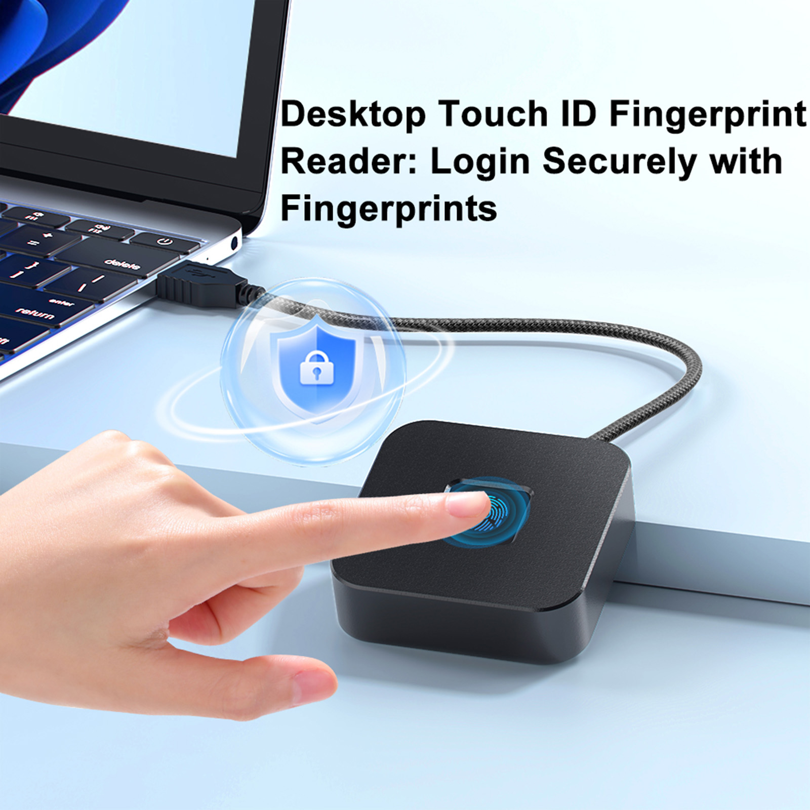 Fingerprint Reader Usb - Windows Hello 지문 판독기용 5피트 케이블이