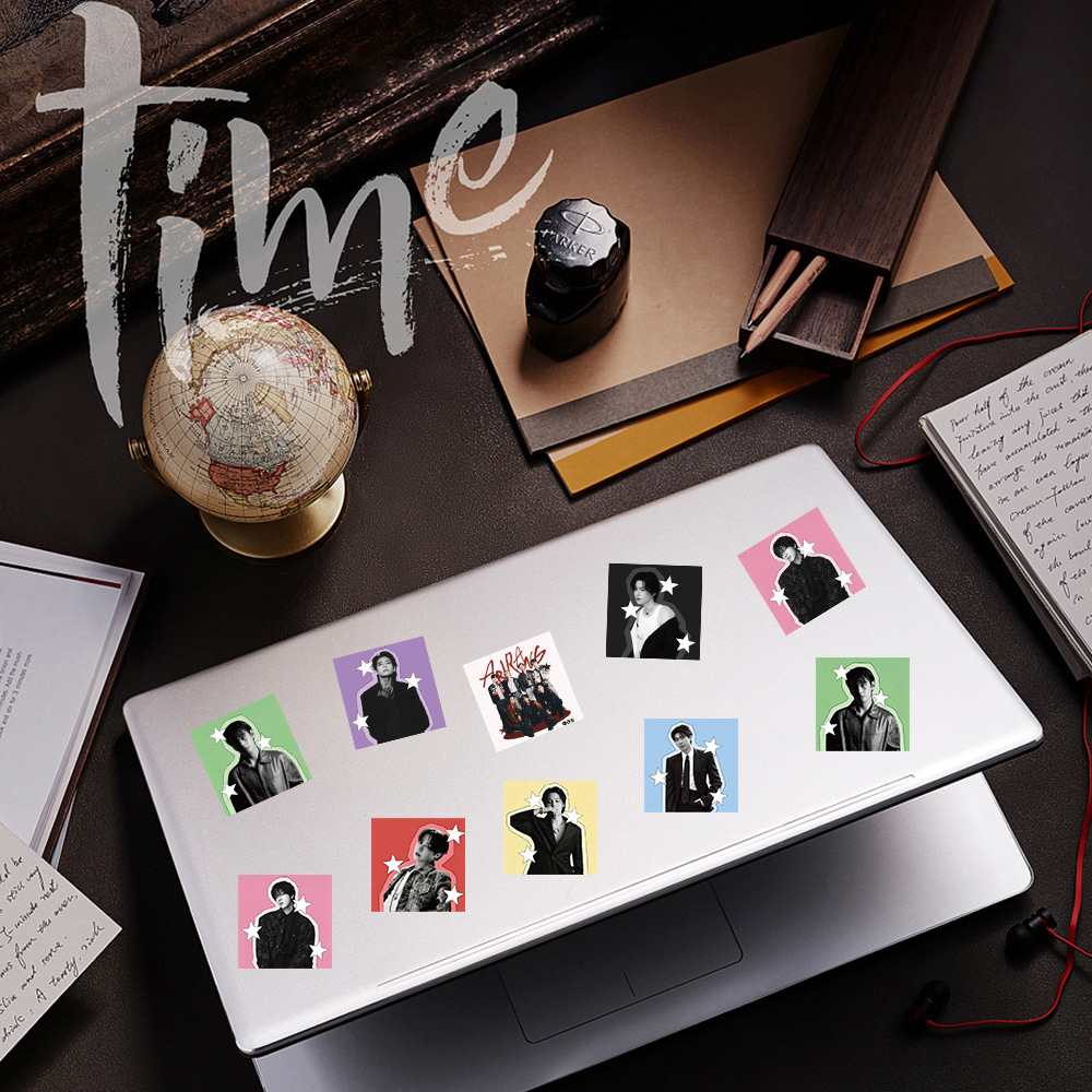 K팝 BTS 스타 데코 스티커 롤, 500개입, DIY - Laptop Accessories Case 리뷰 및 가격