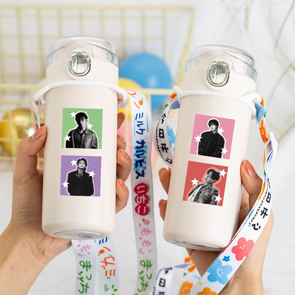 K팝 BTS 스타 데코 스티커 롤, 500개입, DIY - Laptop Accessories Case 리뷰 및 가격