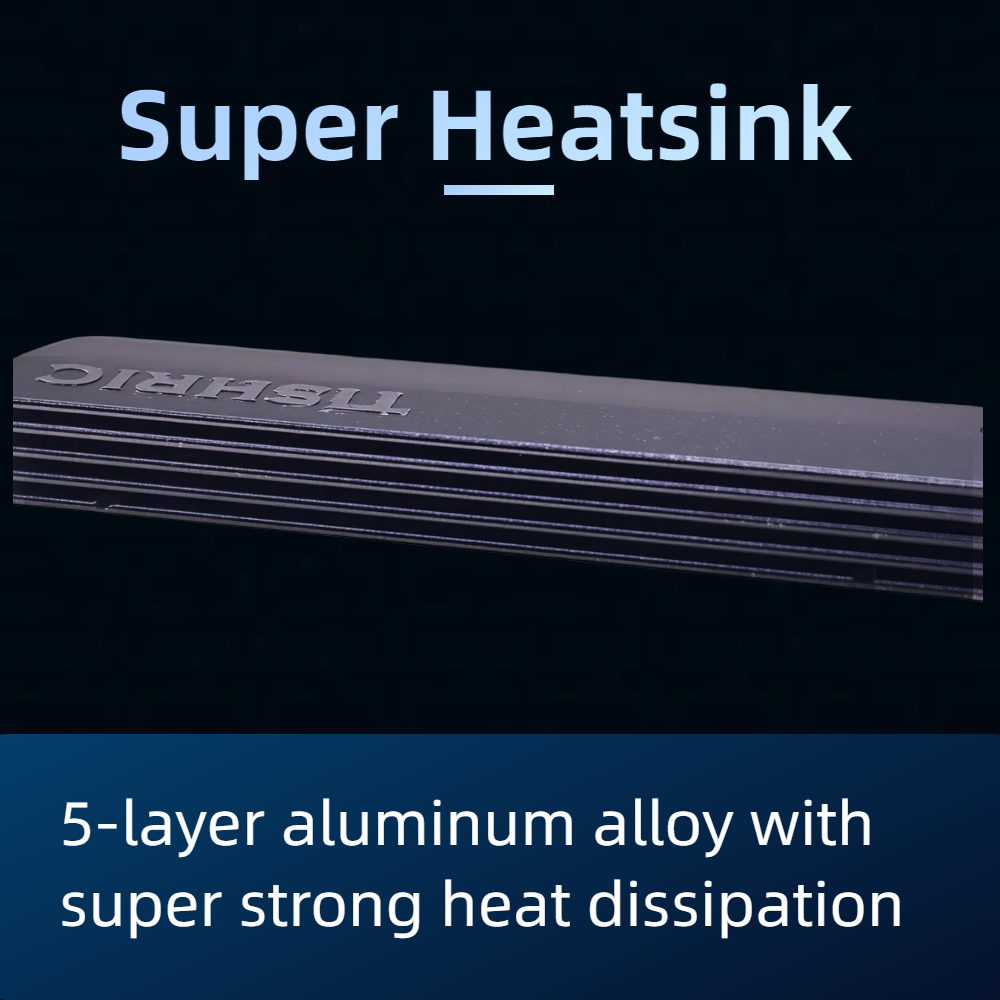 TISHRIC M.2 SSD 히트싱크 2280 알루미늄 - Laptop Accessories Cooling Pad 리뷰 및 가격
