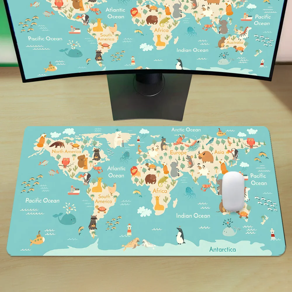 세계지도 게임용 마우스 패드 애니메이션 디자인 마우스패 - Laptop Accessories Design 리뷰 및 가격