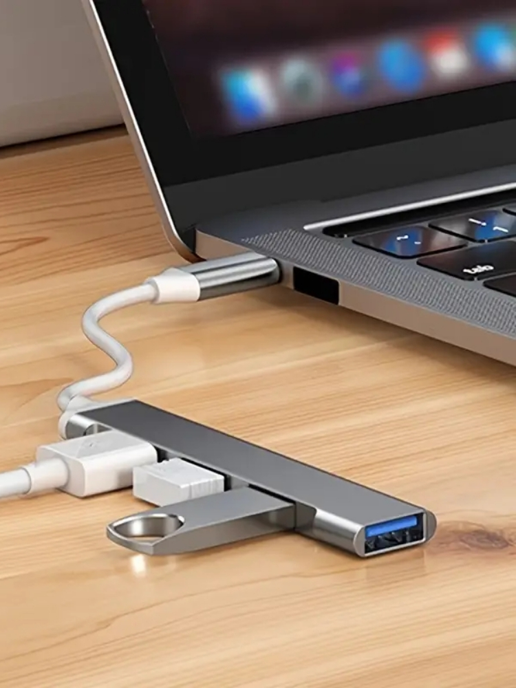 4포트 멀티 스플리터 타입 C 허브 USB 어댑터 OT - Mac Laptop Accessories 리뷰 및 가격