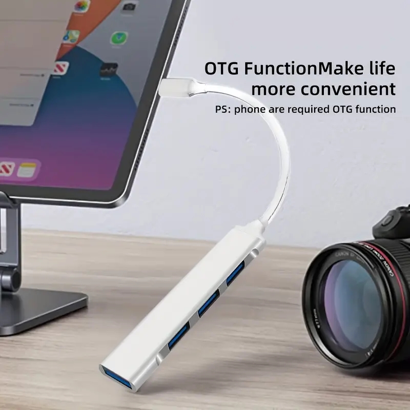 4포트 멀티 스플리터 타입 C 허브 USB 어댑터 OT - Mac Laptop Accessories 리뷰 및 가격