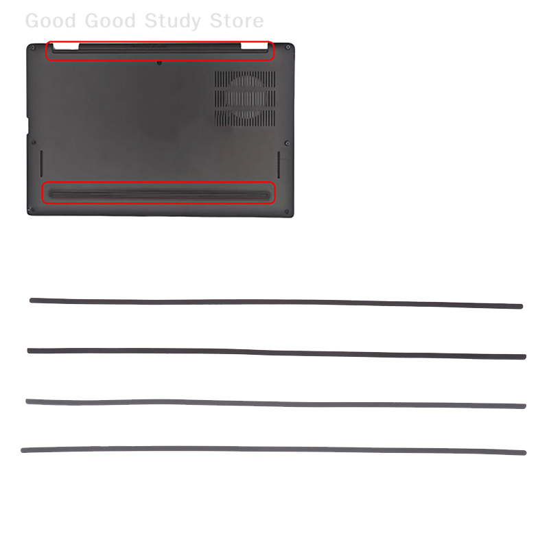 1/2Pcs 노트북 고무 스트립 컴퓨터 DIY 하단 케 - Laptop Accessories Women 리뷰 및 가격