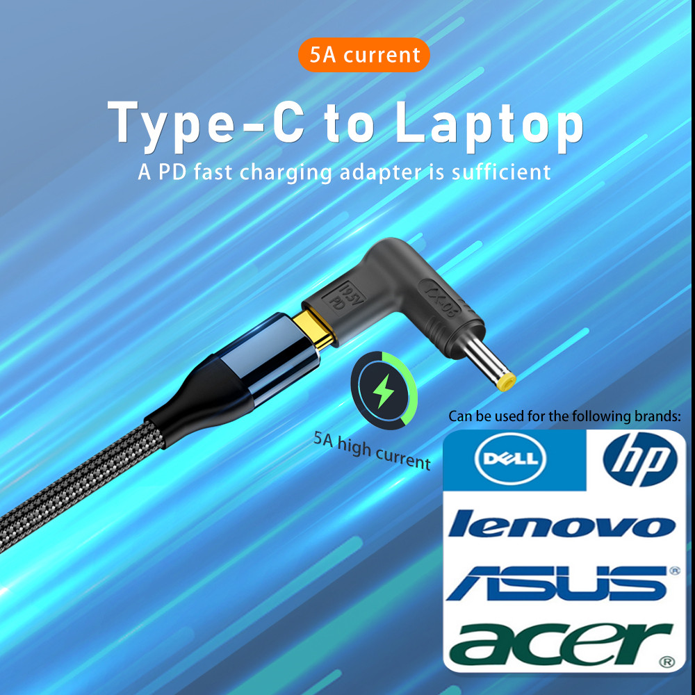 100W USB 유형 C-DC 고속 충전 어댑터 플러그 - Laptop Accessories Dell 리뷰 및 가격