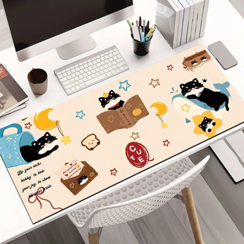 CIFBUY 마우스 패드 현대적인 고양이 디자인 안티  - Laptop Accessories Design 리뷰 및 가격