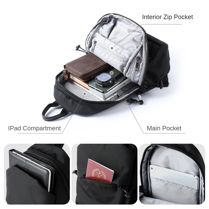 MOYYI 패션 캐주얼 야외 남자 가슴 슬링 가방 여성 - Laptop Accessories Women 리뷰 및 가격