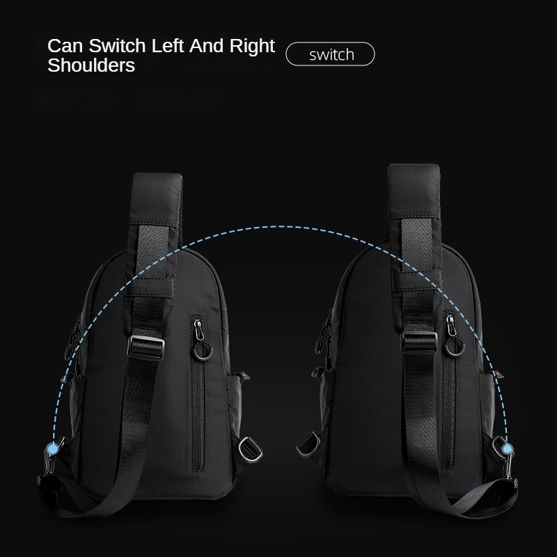 MOYYI 패션 캐주얼 야외 남자 가슴 슬링 가방 여성 - Laptop Accessories Women 리뷰 및 가격