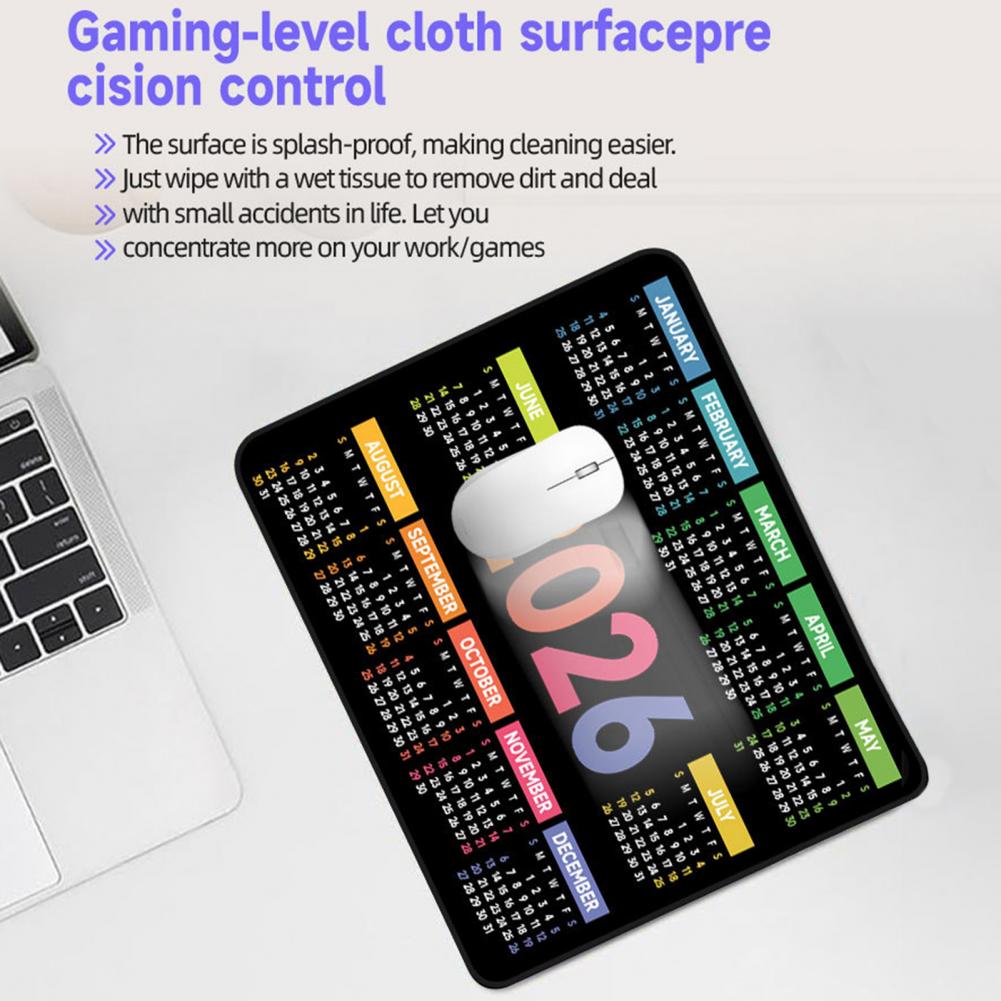 2026 달력 마우스 패드 방수 홈 오피스 게임용 컴퓨 - Laptop Accessories For Office 리뷰 및 가격