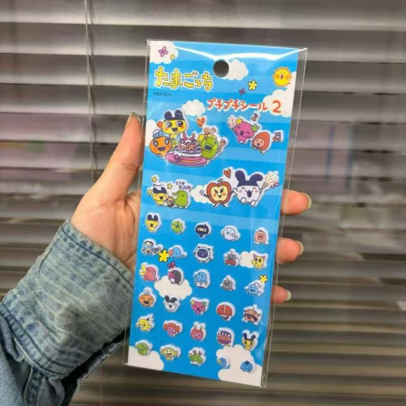 6Pcs Tamagotchi 만화 버블 스티커 창의력  - Laptop Accessories Case 리뷰 및 가격