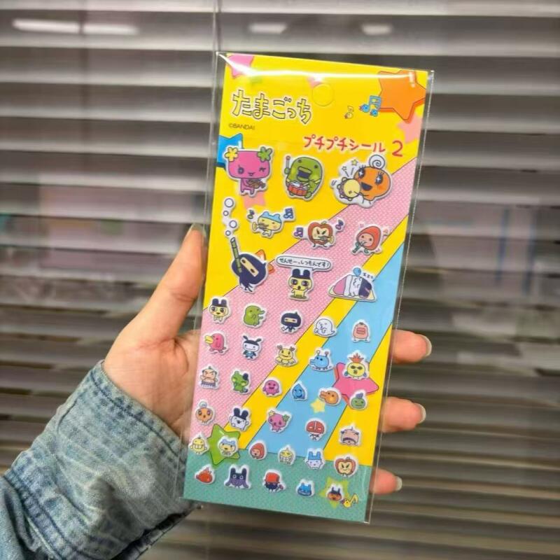 6Pcs Tamagotchi 만화 버블 스티커 창의력  - Laptop Accessories Case 리뷰 및 가격
