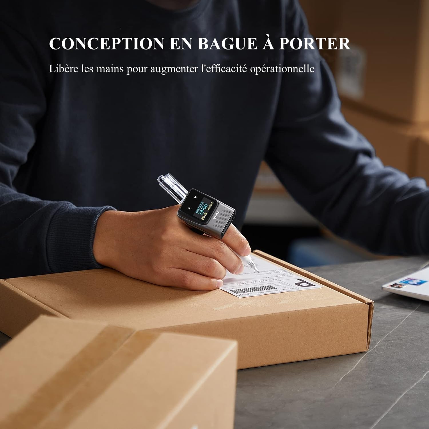 Eyoyo 웨어러블 1D 바코드 스캐너 LED 디스플레 - Fingerprint Reader Usb 리뷰 및 가격