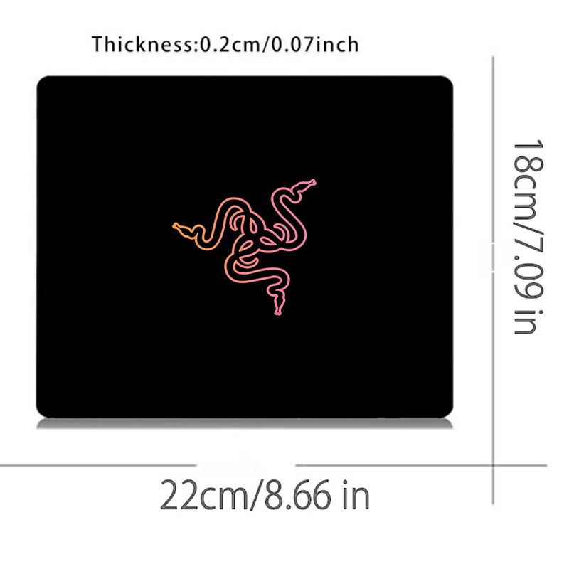 레이저 럭셔리 마우스 패드 애니메이션 게이머 데스크 매 - Laptop Accessories For Office 리뷰 및 가격