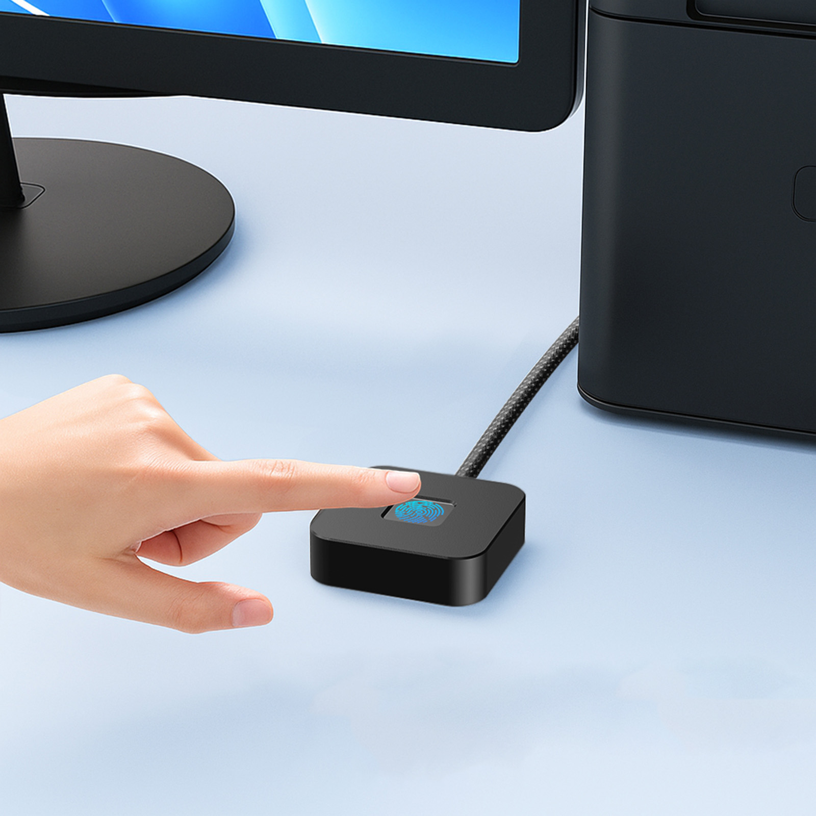 Windows Hello 지문 판독기용 5피트 케이블이 - Fingerprint Reader Usb 리뷰 및 가격