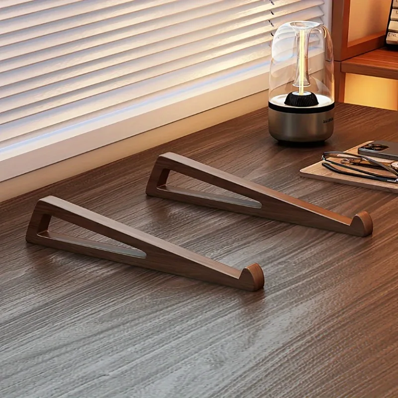 휴대용 접이식 목재 노트북 스탠드-인체공학적 12 °  - Laptop Accessories Design 리뷰 및 가격