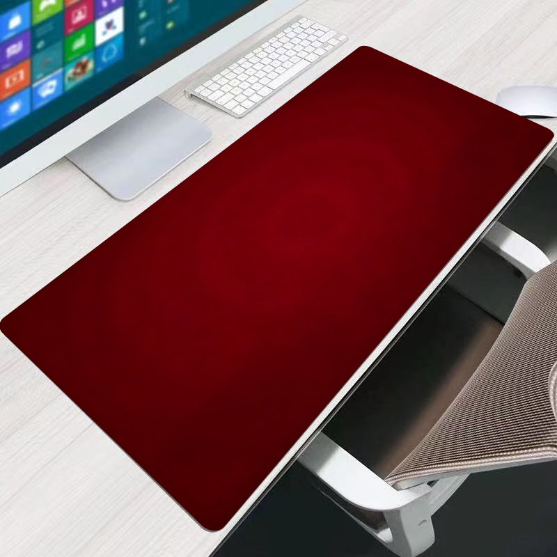 레드 마우스 패드 사무실 확장형 데스크 매트 90x40 - Laptop Accessories For Office 리뷰 및 가격