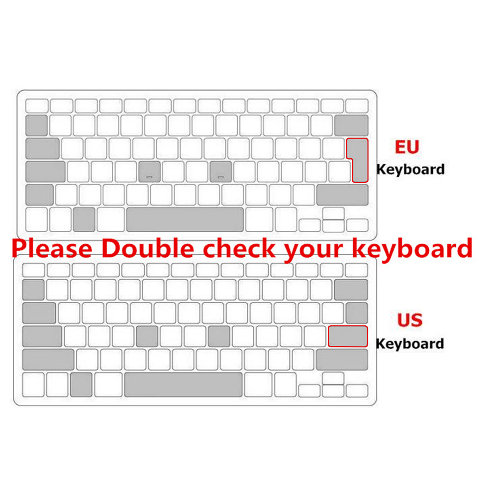 HRH EU/UK 영어 실리콘 키보드 커버 스킨, 맥  - Mac Laptop Accessories 리뷰 및 가격