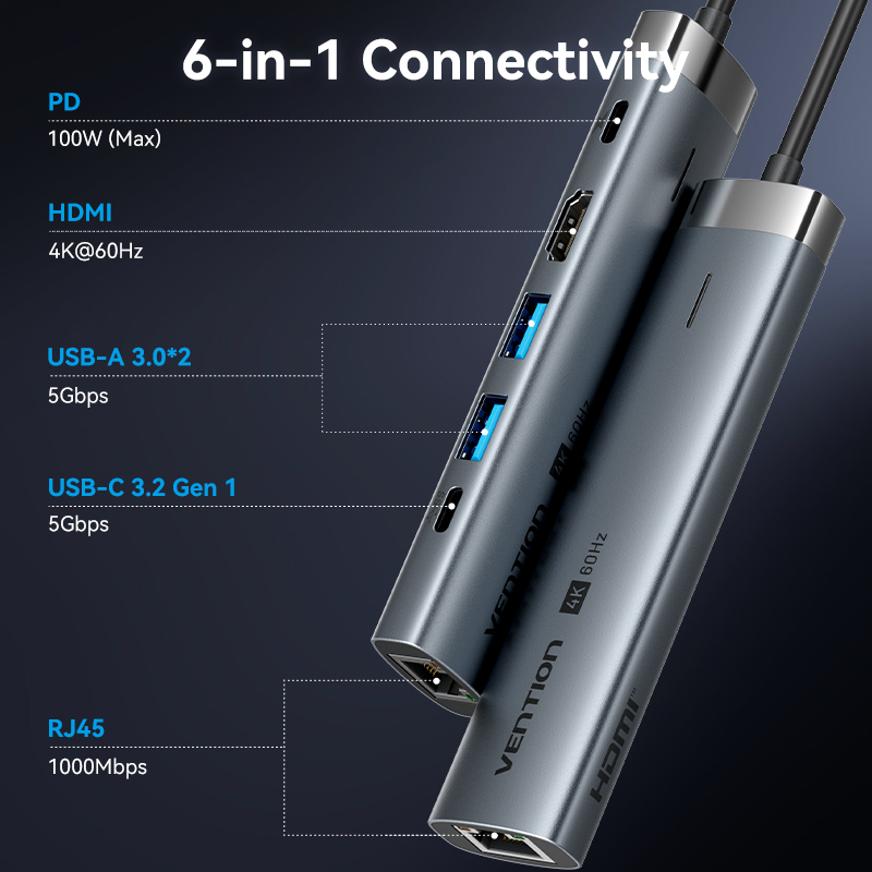 Vention USB C 타입-HDMI 어댑터, 맥북  - Mac Laptop Accessories 리뷰 및 가격