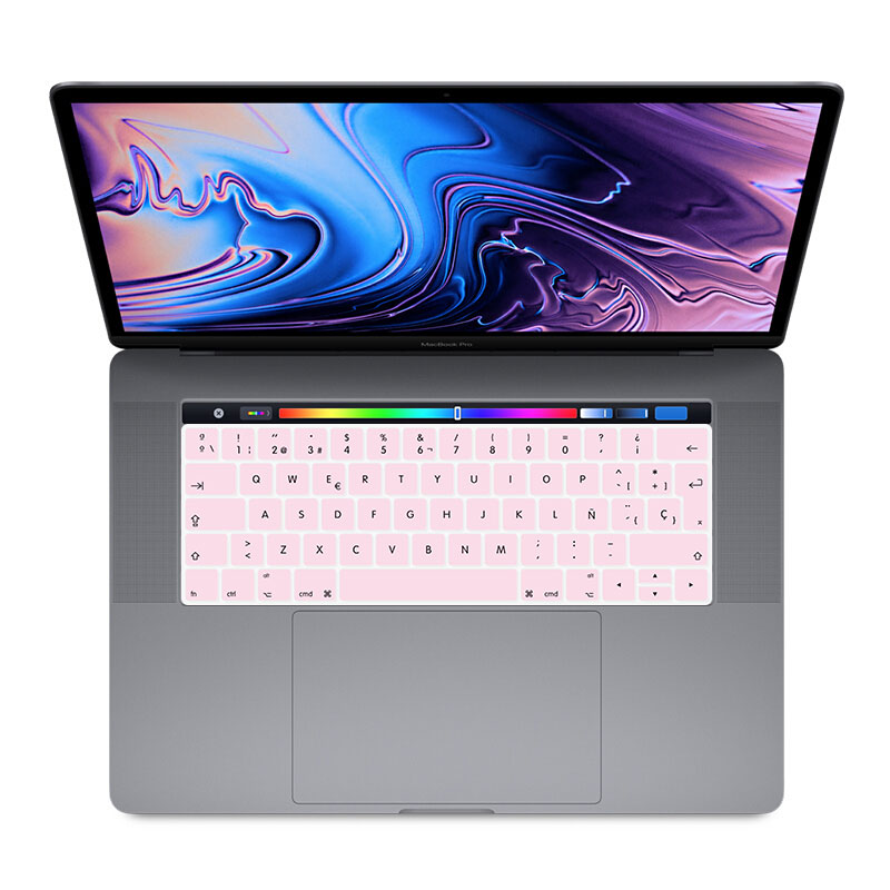 HRH 스페인어 EU 실리콘 키보드 커버, 터치 바 포 - Mac Laptop Accessories 리뷰 및 가격