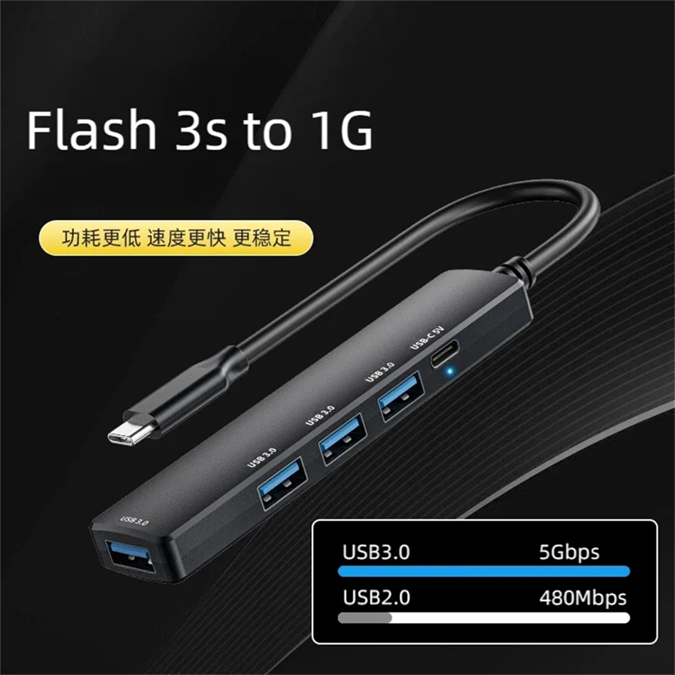 5포트 멀티 스플리터 타입 C 허브 3.0 USB 3. - Mac Laptop Accessories 리뷰 및 가격